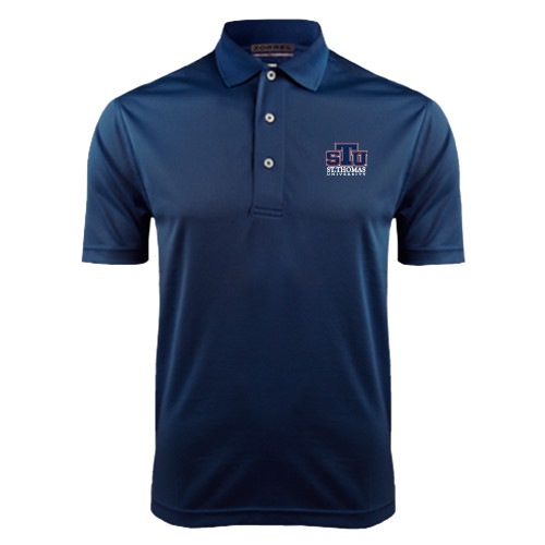  Navy Dry Mesh Polo - Official Logo