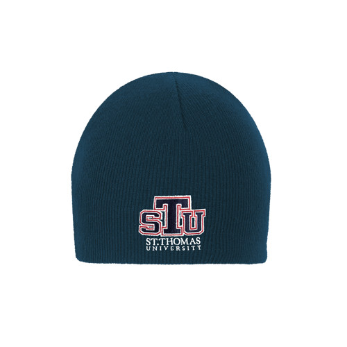  Navy Knit Beanie - Official Logo