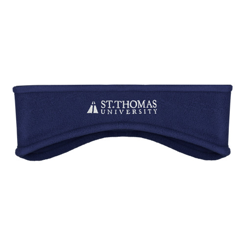  Navy Stretch Fleece Headband - University Mark