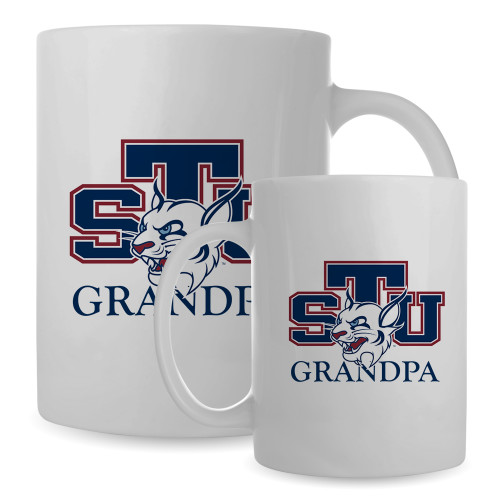  Full Color White Mug 15oz - Grandpa