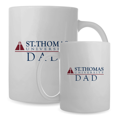  Dad Full Color White Mug 15oz - Dad