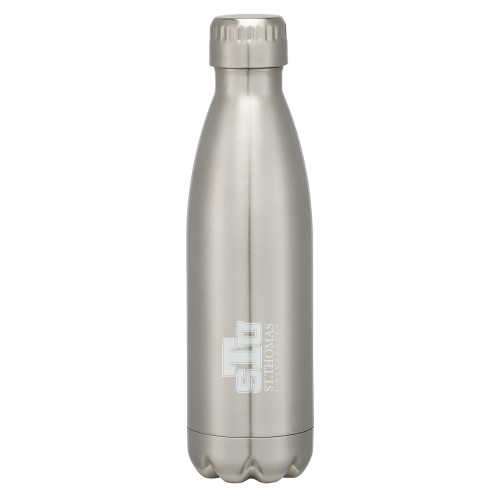  Swig Stainless Steel Silver Bottle 16oz - Official Logo Engraved