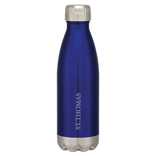  Swig Stainless Steel Blue Bottle 16oz - St Thomas Engraved