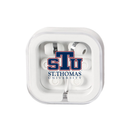  Ear Buds in Clear Square Case - Official Logo