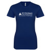 Thumbnail image for  Next Level Womens Navy Boyfriend Tee