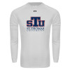 Thumbnail image for  Under Armour White Long Sleeve Tech Tee