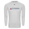 Thumbnail image for  Under Armour White Long Sleeve Tech Tee