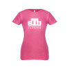 Thumbnail image for  Next Level Girls Fuchsia Fashion Fit T Shirt