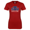Thumbnail image for  Next Level Womens Cardinal Boyfriend Tee