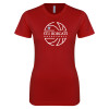 Thumbnail image for  Next Level Womens Cardinal Boyfriend Tee