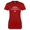 Thumbnail image for  Next Level Womens Cardinal Boyfriend Tee