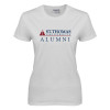 Thumbnail image for  Womens White Short Sleeve Tee