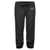 Thumbnail image for  ENZA Womens Dark Heather Banded Fleece Capri