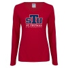 Thumbnail image for  Womens Cardinal Long Sleeve V Neck Tee 