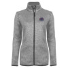 Thumbnail image for  Womens Grey Heather Fleece Jacket