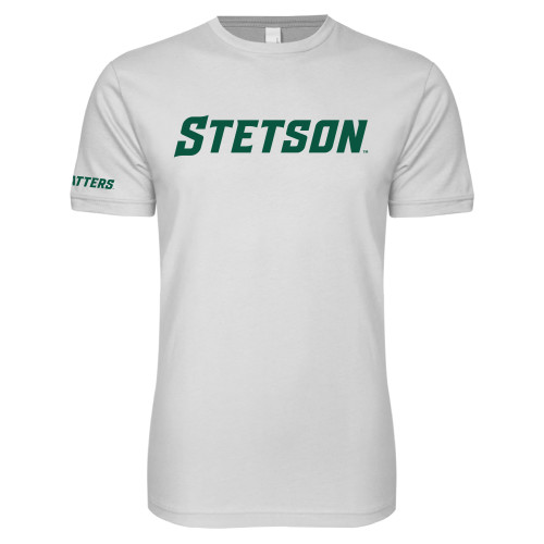  Next Level White SoftStyle T Shirt - Stetson