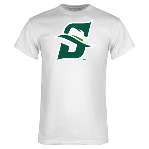  White T Shirt - Primary logo