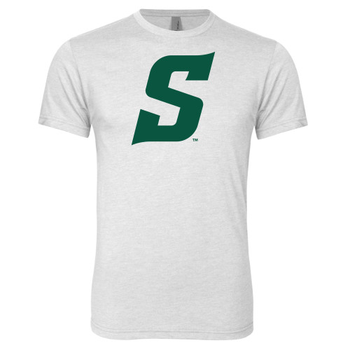  Next Level Heather White Triblend Tee - Secondary Logo