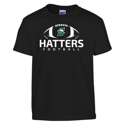 Youth Black T Shirt - Hatters Football