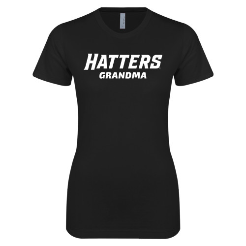  Next Level Womens Black Boyfriend Tee - Grandma