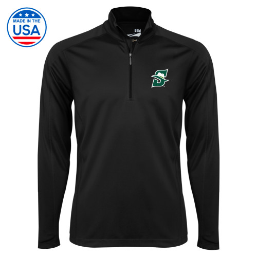  Syntrel Black Interlock 1/4 Zip - Primary logo