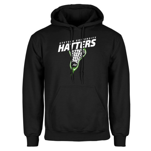  Black Fleece Hoodie - Lacrosse Stick