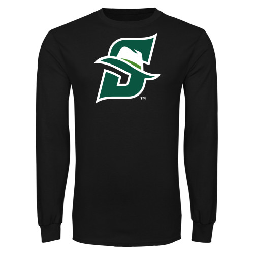  Black Long Sleeve T Shirt - Primary logo