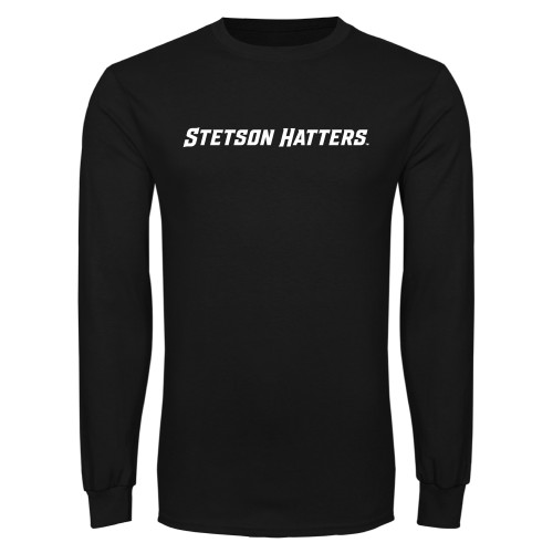  Black Long Sleeve T Shirt - Stetson Hatters