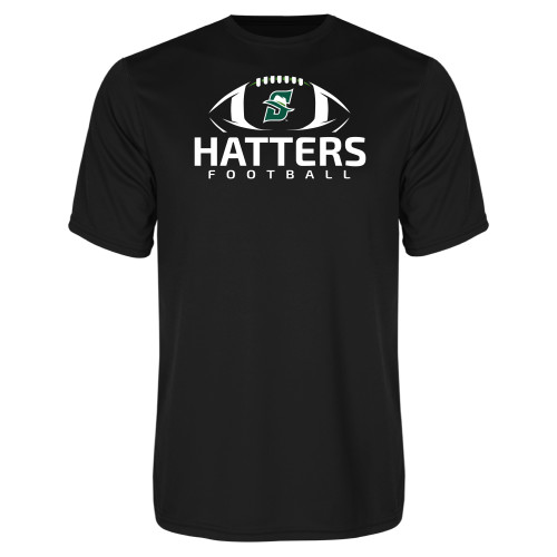  Black Performance Tee - Hatters Football