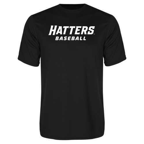  Black Performance Tee - Baseball