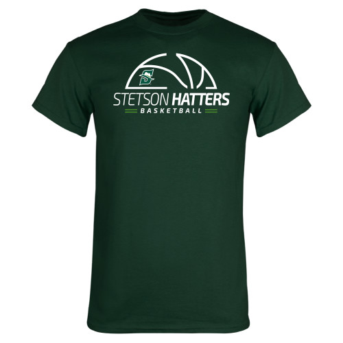  Dark Green T Shirt - Stetson Hatters Basketball