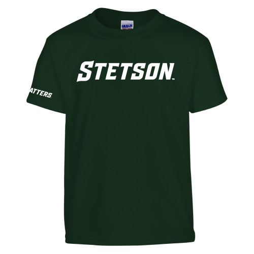  Youth Dark Green T-Shirt - Stetson