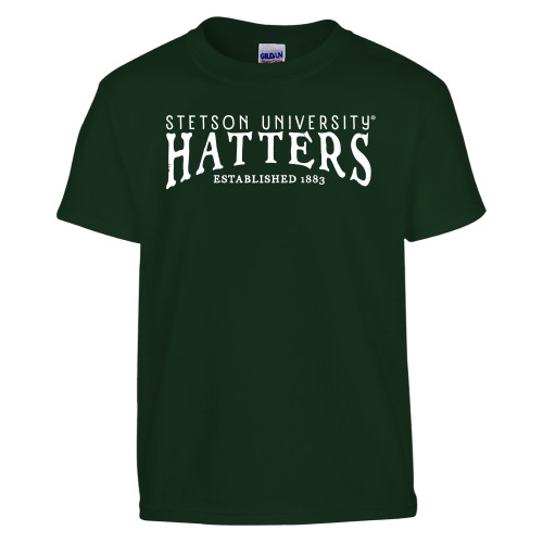  Youth Dark Green T-Shirt - Stetson University Hatters