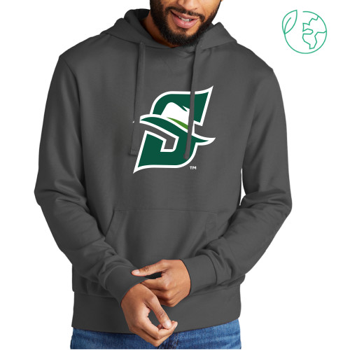  Allmade Dark Grey Organic French Terry Pullover Hoodie - Primary logo