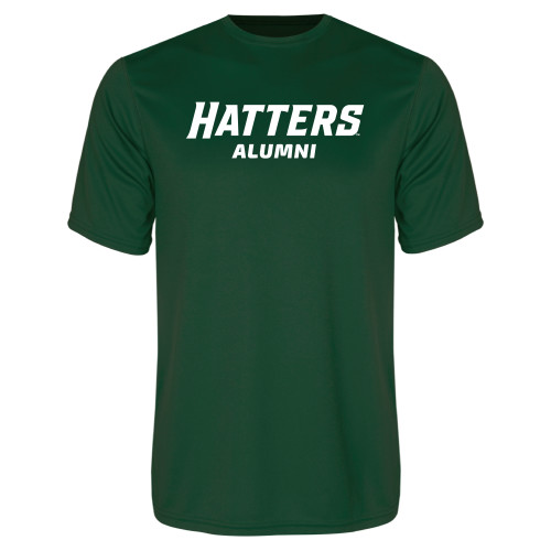  Dark Green Performance Tee - Alumni