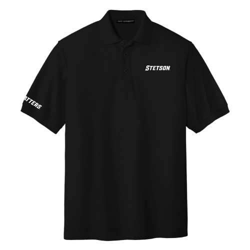  Black Silk Touch Polo - Stetson