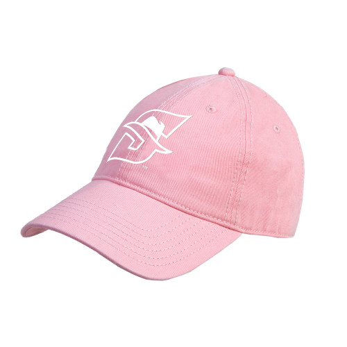  Pink Unstructured Adjustable Low Profile Cap - Primary logo