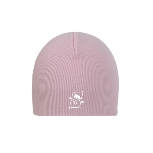  Pink Knit Beanie - Primary logo