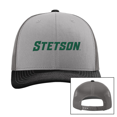  Richardson Grey/Charcoal/Black Trucker Hat - Stetson