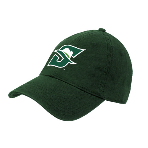  Dark Green Unstructured Adjustable Low Profile Hat - Primary logo