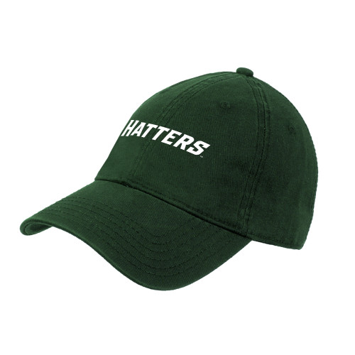  Dark Green Unstructured Adjustable Low Profile Hat - Hatters