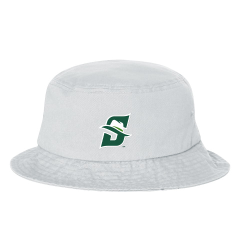  Sportsman White Bucket Hat - Primary logo