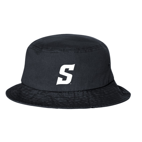  Sportsman Black Bucket Hat - Secondary Logo