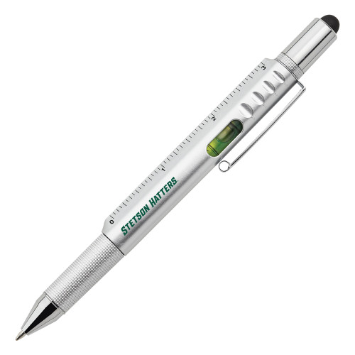  6 in 1 Silver Ballpoint Pen - Stetson Hatters
