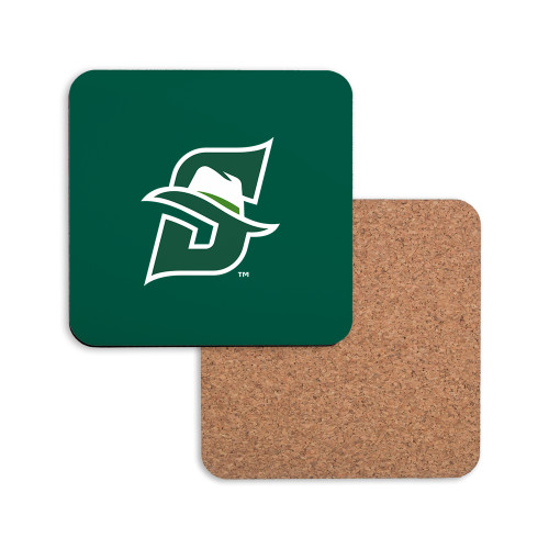  Hardboard Coaster w/Cork Backing - Primary logo