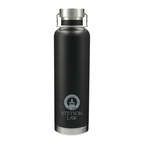  Thor Copper Vacuum Insulated Black Bottle 32oz - Stetson University Law Engraved
