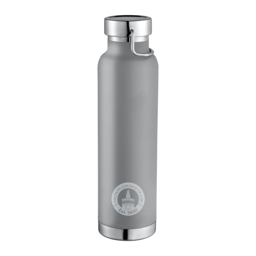  Thor Copper Vacuum Insulated Grey Bottle 22oz - Stetson University Law Seal Engraved