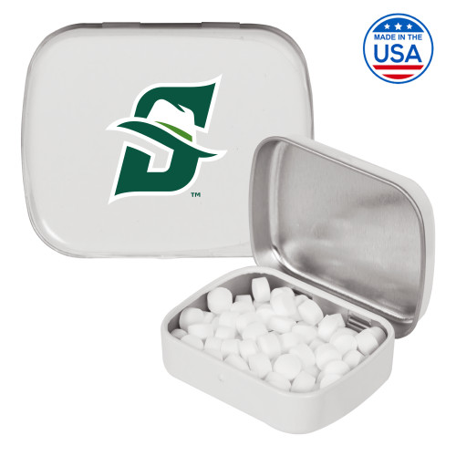  White Rectangular Peppermint Tin - Primary logo