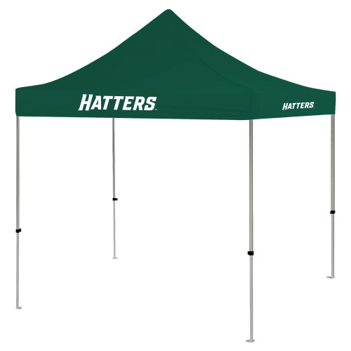  9 ft x 9 ft Dark Green Tent - Hatters