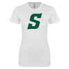 Thumbnail image for  Next Level Womens White Boyfriend Tee